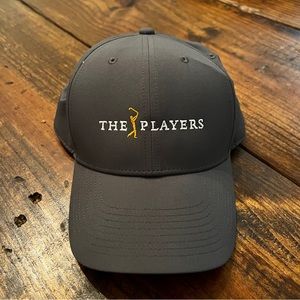 Nike The Players Championships PGA Tour Golf Cap Hat Embroidered Black like new